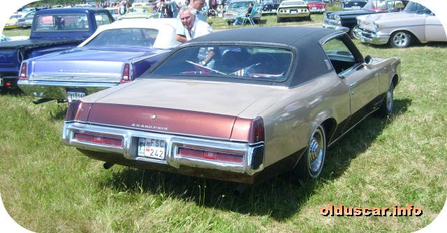 1969 Pontiac Grand Prix Hardtop Coupe back